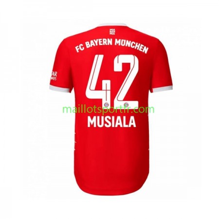 Maillot de Foot Bayern Munich Musiala 42 Domicile 2022/23